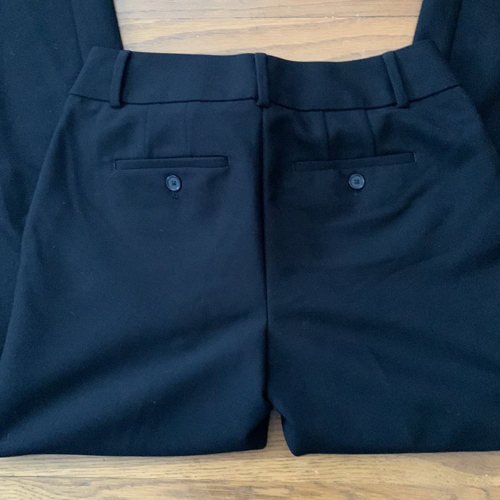Loft black dress pants trousers in “Julie” fit. Size 2. NWT. - Picture 7 of 12